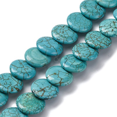 Natural Howlite Beads Strands G-F783-H03-01-1