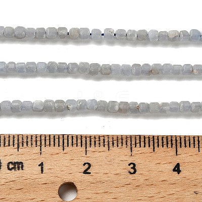 Natural Angelite Beads Strands G-RM2025-32A-06-1