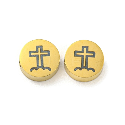 Halloween Theme 304 Stainless Steel Beads STAS-M069-01G-G-1