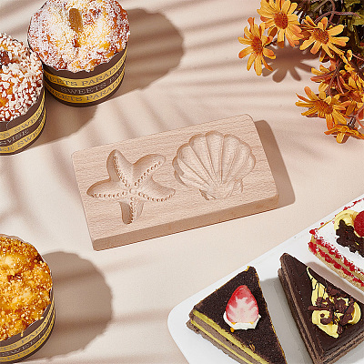 Wooden Cookie Molds DIY-WH0304-967-1