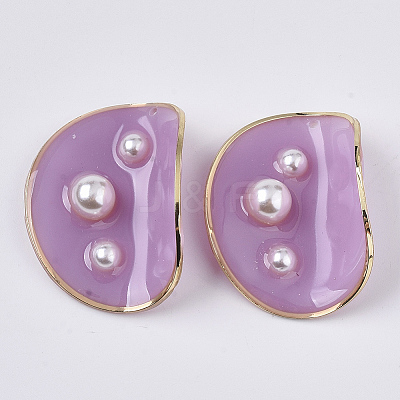 Epoxy Resin Pendants RESI-N019-06C-1