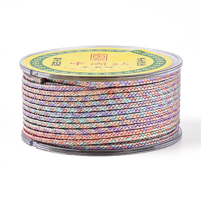 11M Braided Nylon Chinese Knot Cord WCOR-B001-2mm-18-1