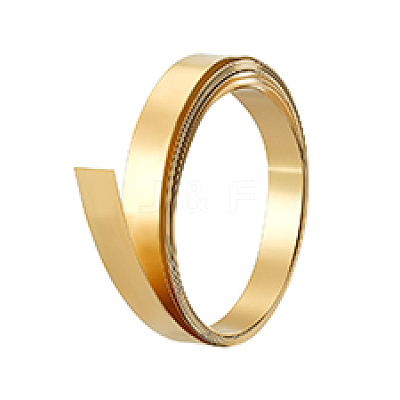 2M Flat Brass Rolls DIY-WH0308-769-1