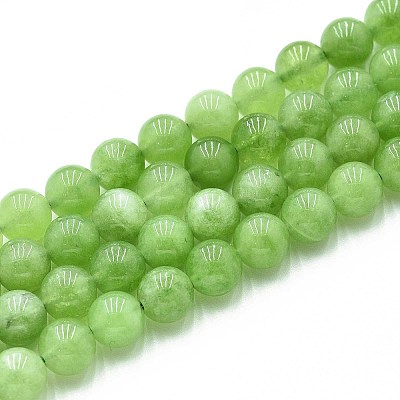Natural Quartz Beads Strands G-N355-8mm-33-1