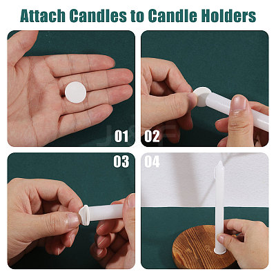 Resin Candle Wick Double Sided Adhesive DIY-BC0015-79C-1