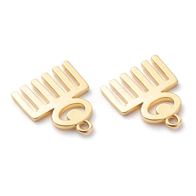 Brass Pendants KK-Z010-11G-1