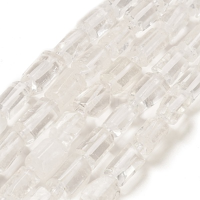 Natural Quartz Crystal Beads Strands G-M403-B17-1