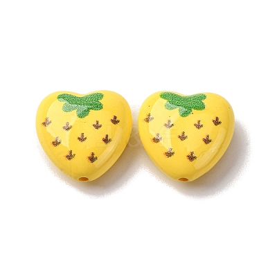 Opaque Acrylic Beads X-MACR-V001-01B-1