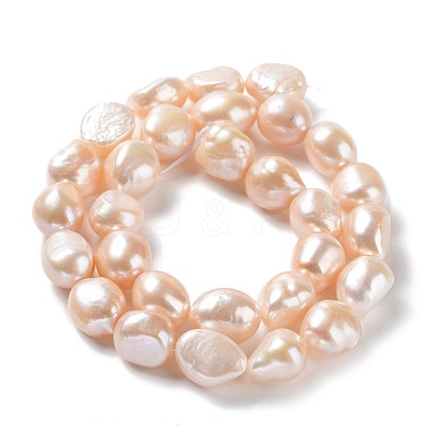 Natural Cultured Freshwater Pearl Beads Strands PEAR-Z002-27-1