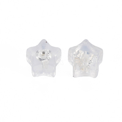 Silicone Ear Nuts SIL-N004-02S-NR-1