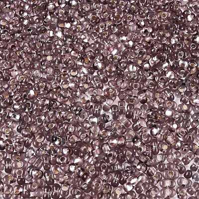 Baking Paint Transparent Glass Seed Beads SEED-N006-05M-1