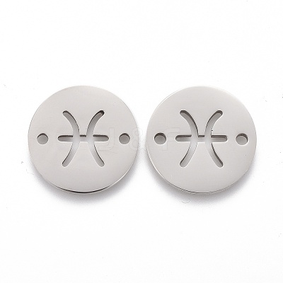 Tarnish Resistant Polishing 201 Stainless Steel Links Connectors STAS-Z001-A-01P-1