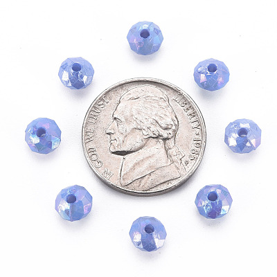 Opaque Acrylic Beads MACR-Q239-018C-04-1