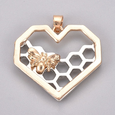 Alloy Pendants X-PALLOY-WH0068-28PG-1