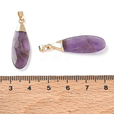 Natural Amethyst Pendants GG-CBA9F30-03G-01-1