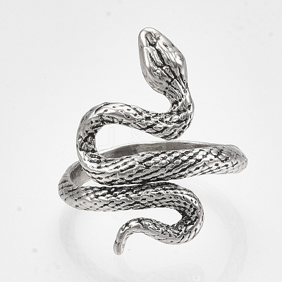 Alloy Cuff Finger Rings RJEW-S038-192B-1