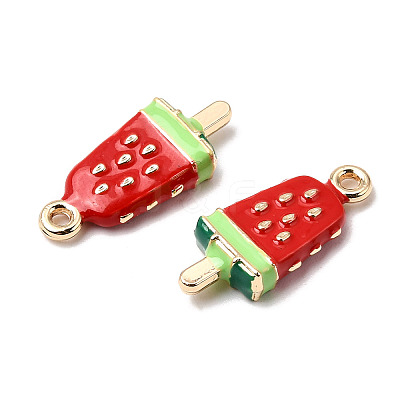 Alloy Enamel Pendants PALLOY-T094-04B-03-1
