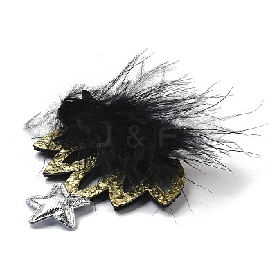 New Year's party Iron Hair Clip OHAR-R102-01Q-1