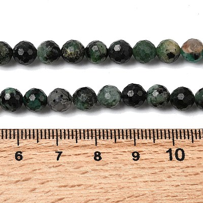 Natural Emerald Beads Strands G-G294-D01-6mm-1
