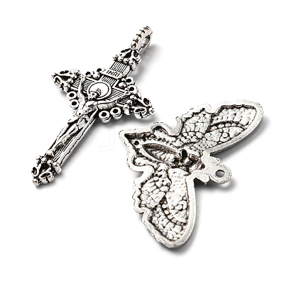 14Pcs 7 Style Tibetan Style Alloy Pendants FIND-FS0001-62-1