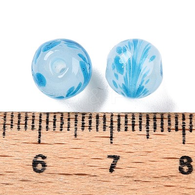 Handmade Lampwork Beads LAMP-T023-03A-04-1