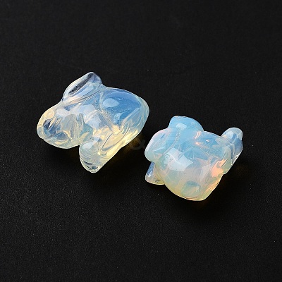 Opalite Carved Figurines DJEW-L023-E03-1