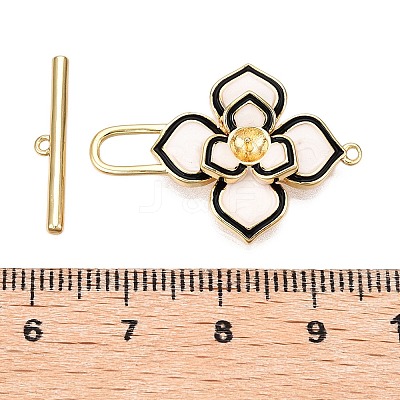 Brass Toggle Clasps KK-N054-151G-1