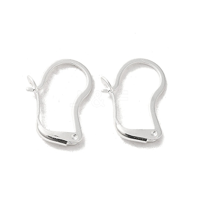 Brass Hoop Earring Findings FIND-Z039-30S-1
