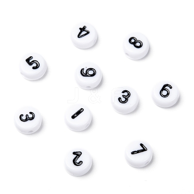Opaque Acrylic Beads PB9111-1