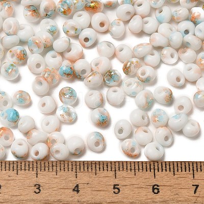 Baking Paint Glass Seed Beads SEED-F006-01A-12-1