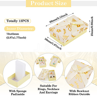 Cardboard Jewelry Set Packaging Boxes CON-TAC0008-04F-1