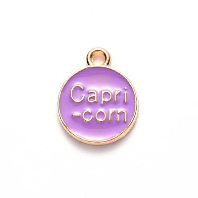 Alloy Enamel Pendants ENAM-S124-01A-01E-1