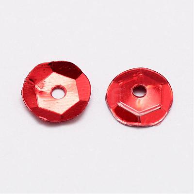 Plastic Paillette Beads PVC-A001-5mm-07-1