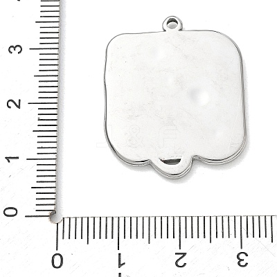 304 Stainless Steel Enamel Pendants SA-CBA50C9-01P-1