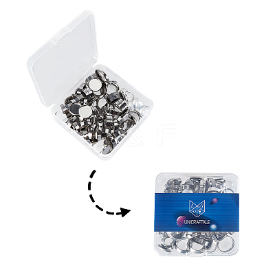 DIY Finger Rings Making Kits DIY-UN0001-15P-1