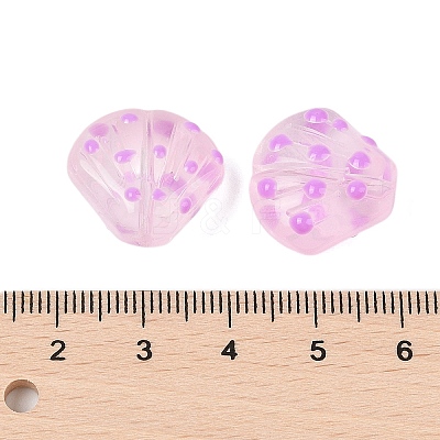 Transparent Glass Beads GLAA-B024-02B-1