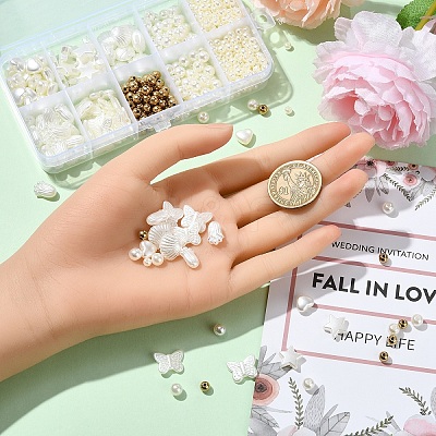 685Pcs Plastic Imitation Pearl Beads KY-YW0001-91-1