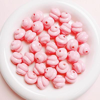 Opaque Acrylic Beads LS-OACR-H034-39E-1