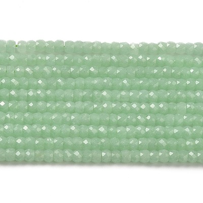 Synthetic Luminous Stone Beads Strands G-C086-01A-07-1