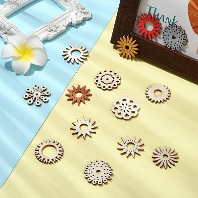 Unfinished Blank Wooden Slices for Painting Arts WOOD-CJC0011-16A-1