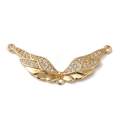 Brass Micro Pave Cubic Zirconia Pendants KK-F865-20G-1