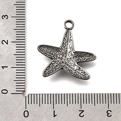304 Stainless Steel Pendants STAS-H477-02D-P-1
