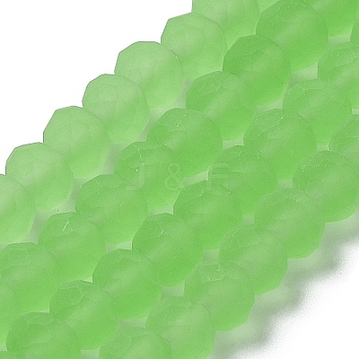 Transparent Glass Beads Strands X1-EGLA-A034-T6mm-MD09-1