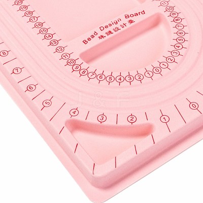 Plastic Bead Design Boards for Necklace Design TOOL-H003-2-1