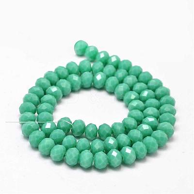 Glass Beads Strands GLAA-I033-8mm-28-1