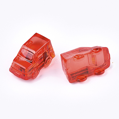 Transparent Acrylic Beads TACR-S133-122-1