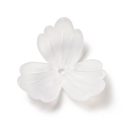 Transparent Acrylic Bead Caps MACR-J122-05-1