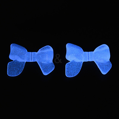 Transparent Luminous Acrylic Beads X-TACR-T007-11-1
