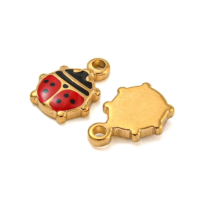 304 Stainless Steel Enamel Charms STAS-Z081-03G-01-1