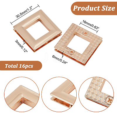 Zinc Alloy Bag Eyelet Findings FIND-WR0008-41-1